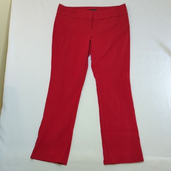 The Limited Pants - The Limited Women's Bold Red Flare Pants